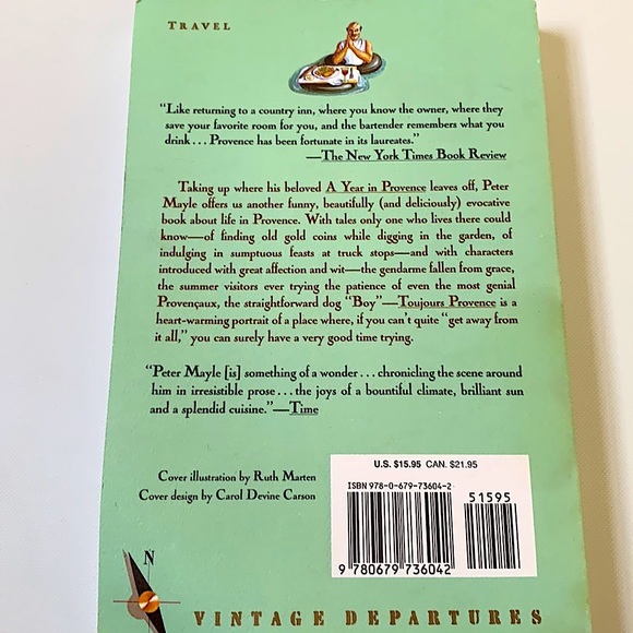 2 books: Toujours Provence- 241 pages about south of France. The Sea Gate 👍🏽 - Picture 2 of 6